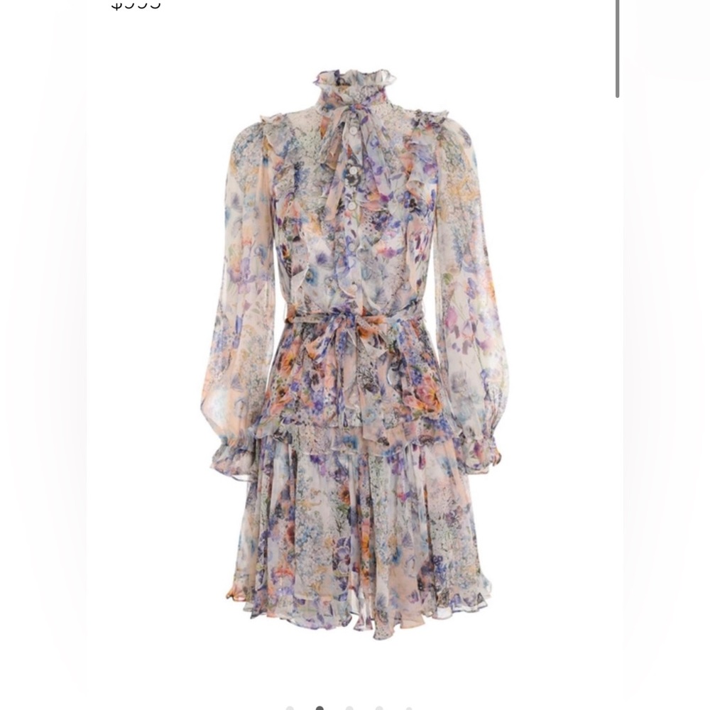 Size 0 Zimmerman dress only worn for a few hours